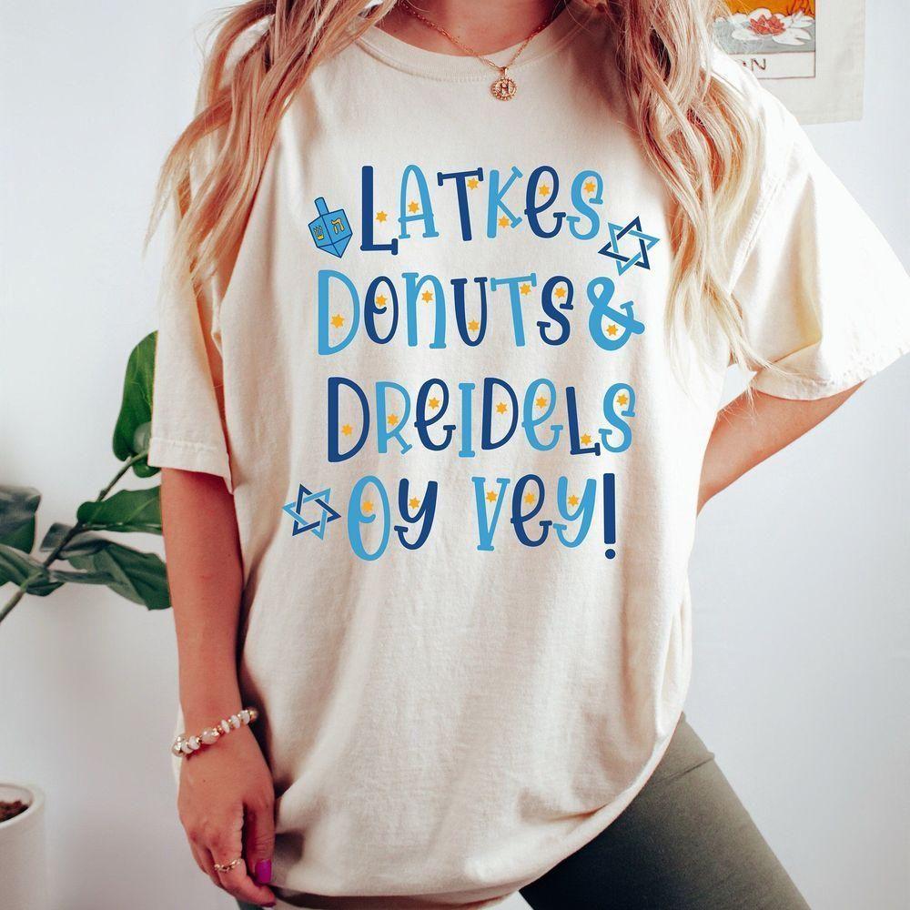 Retro Hanukkah 5 Vuitino Shirt